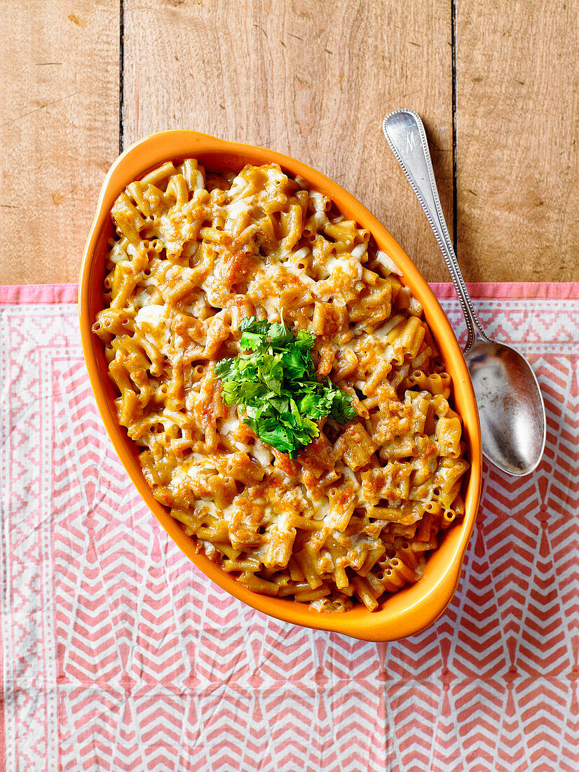 Macaroni and Cheese (Nudel-Käse-Auflauf, USA)