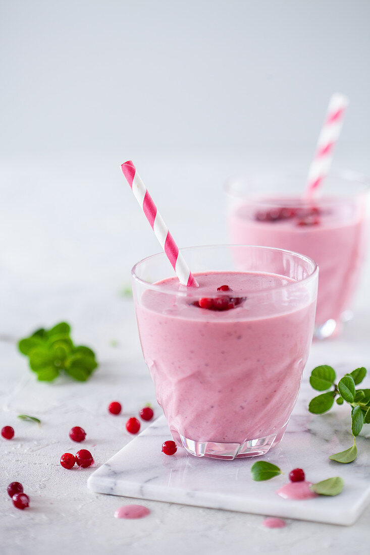 Preiselbeer-Smoothie