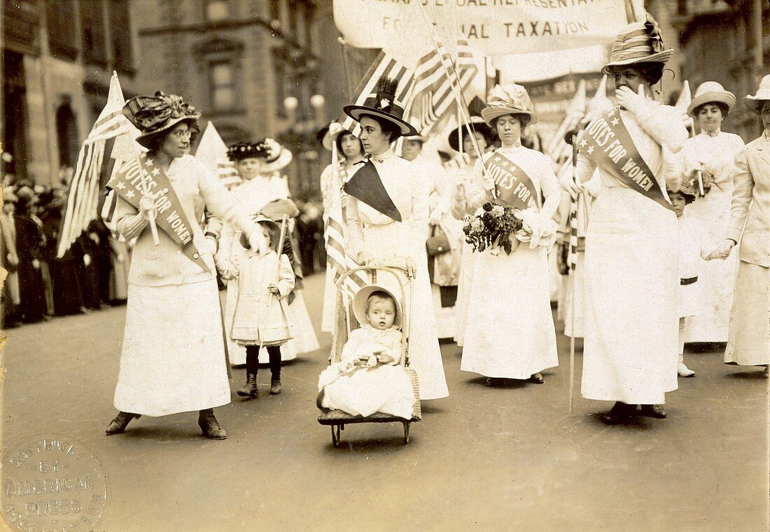 New York Suffragist Parade, 1912