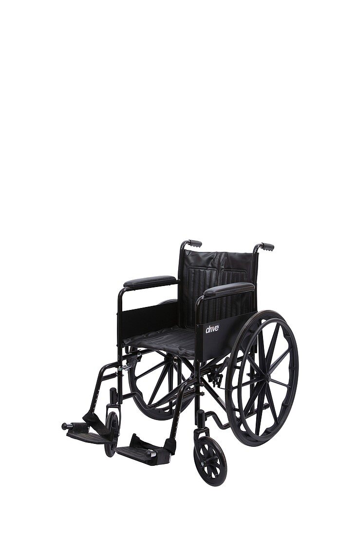 Foldable wheelchair, 20th century
