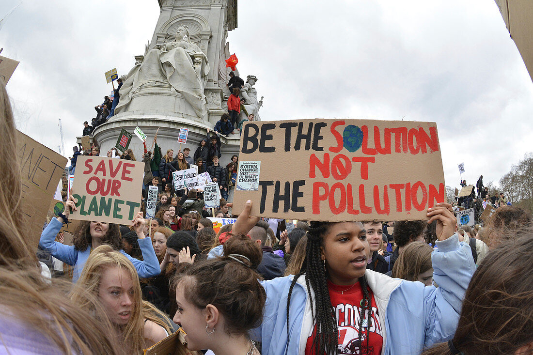 Climate Strike protest, London, UK