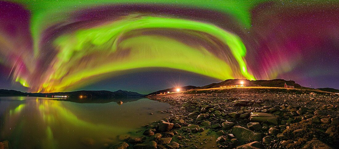 Aurora borealis, Greenland