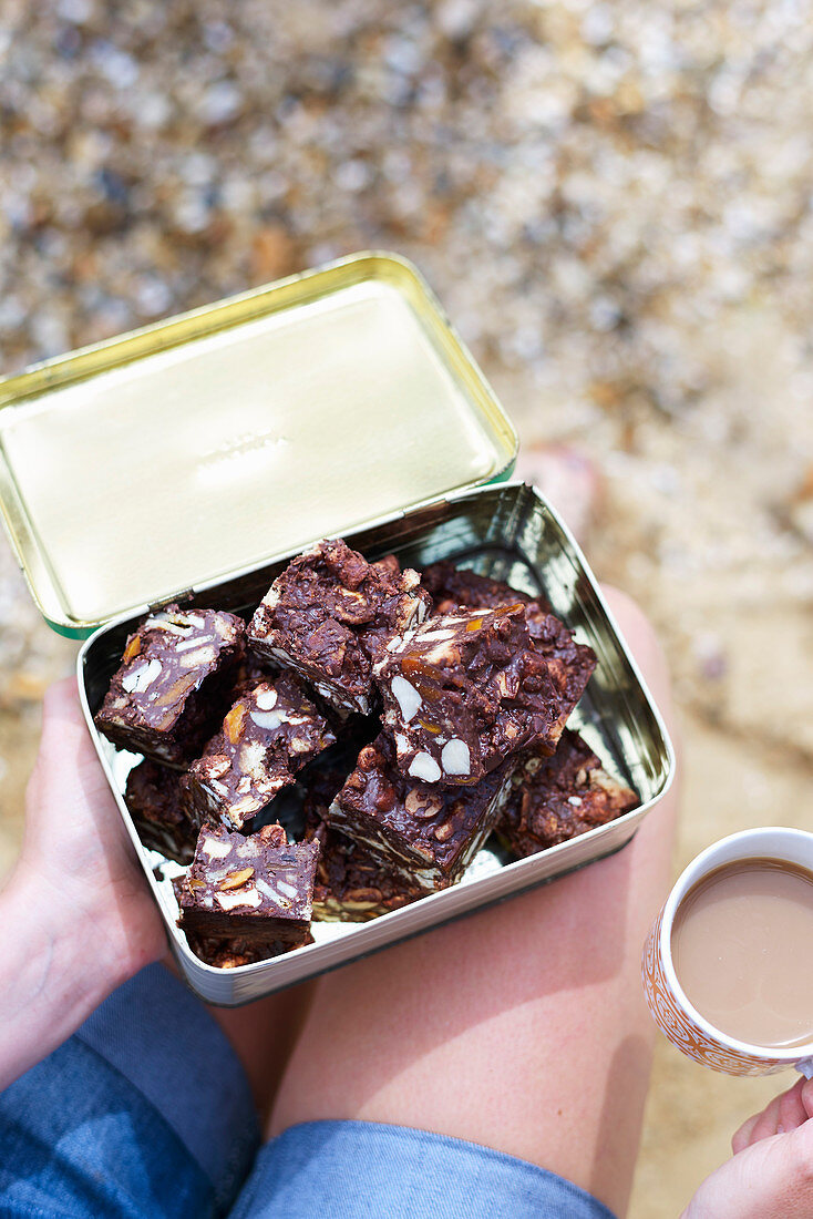 Tropical rocky road