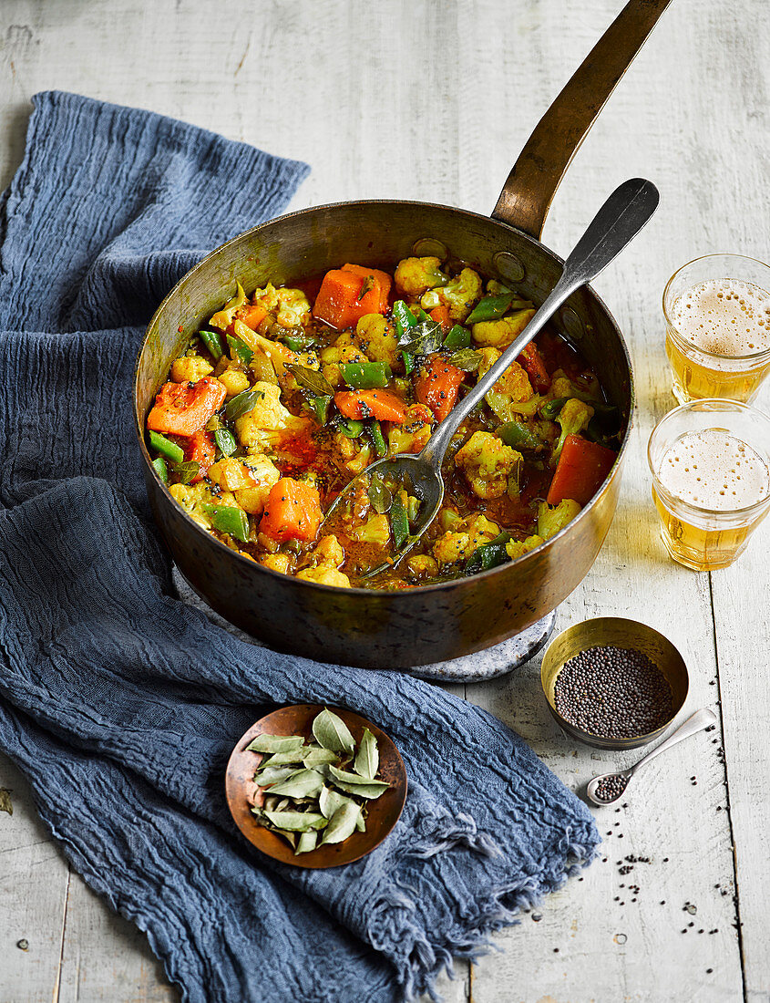 Vegetable curry from Sri Lanka