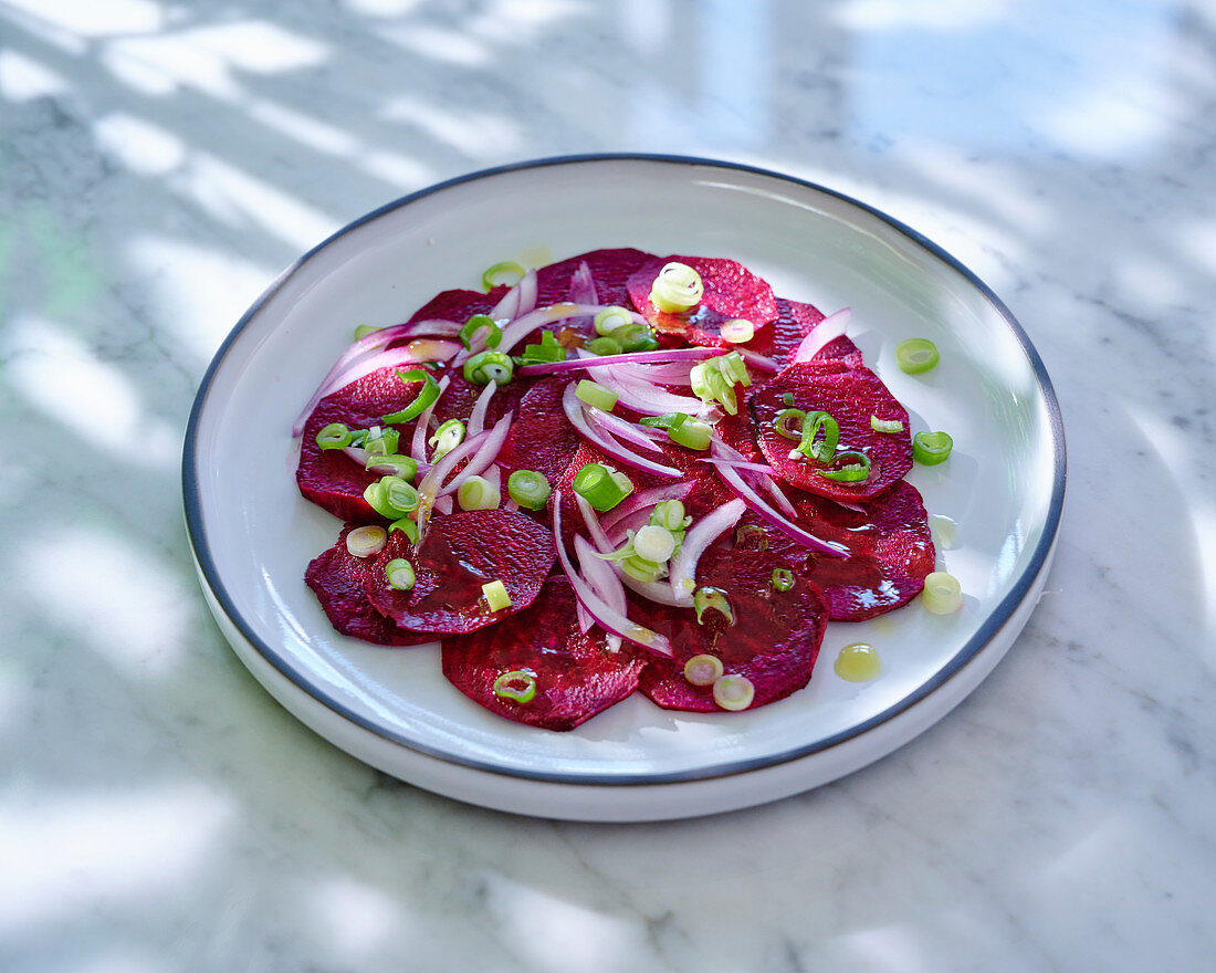 Rote-Bete-Carpaccio