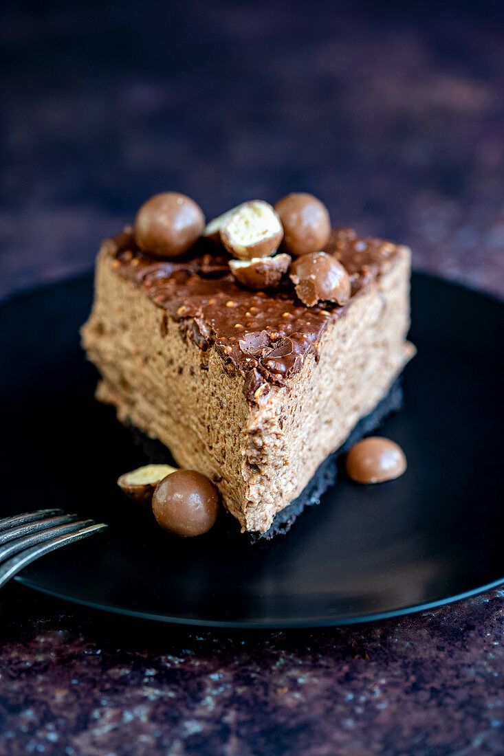 Malteser cheesecake