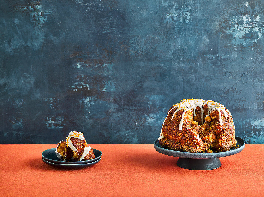 Tin carrot cake monkey bread