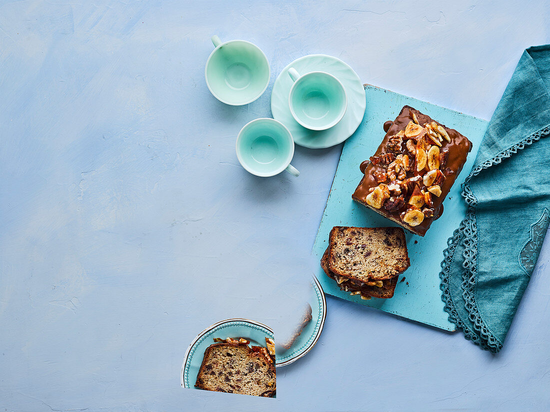 Sticky Toffee Banana Bread