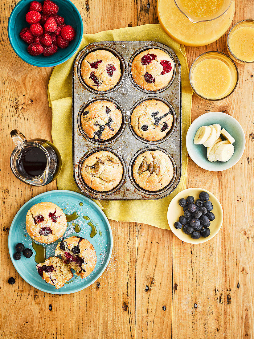 Mix And Match Pancake-Muffins
