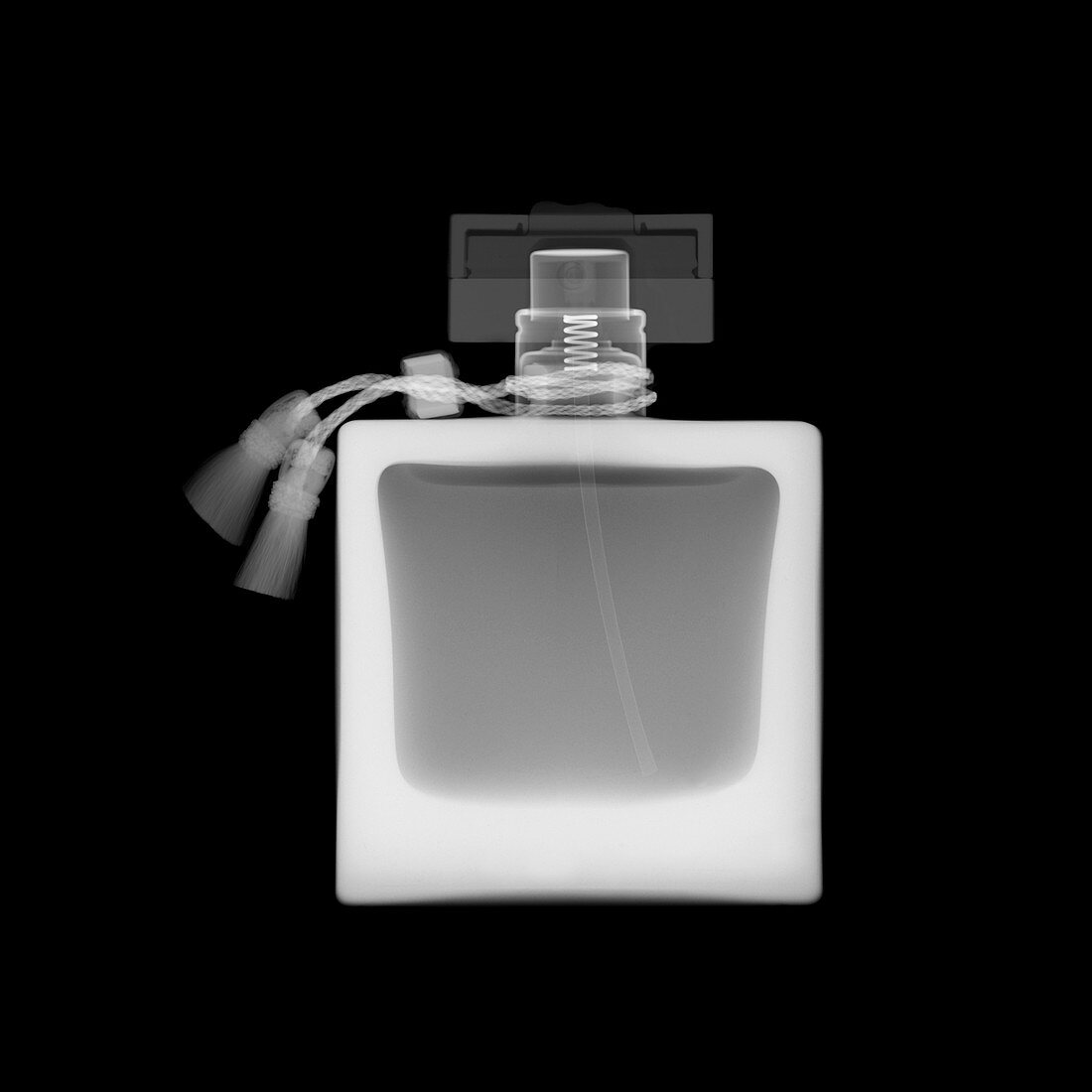 Perfume bottle, X-ray