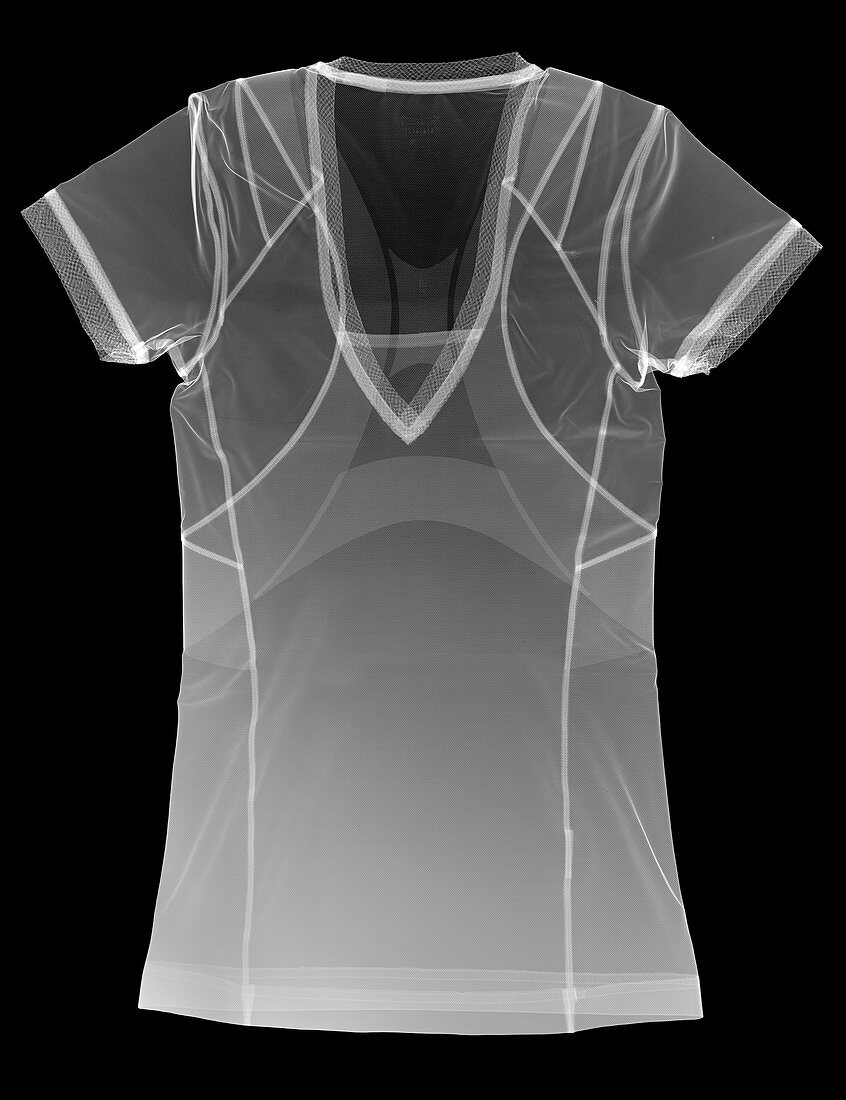 Sports t-shirt, X-ray