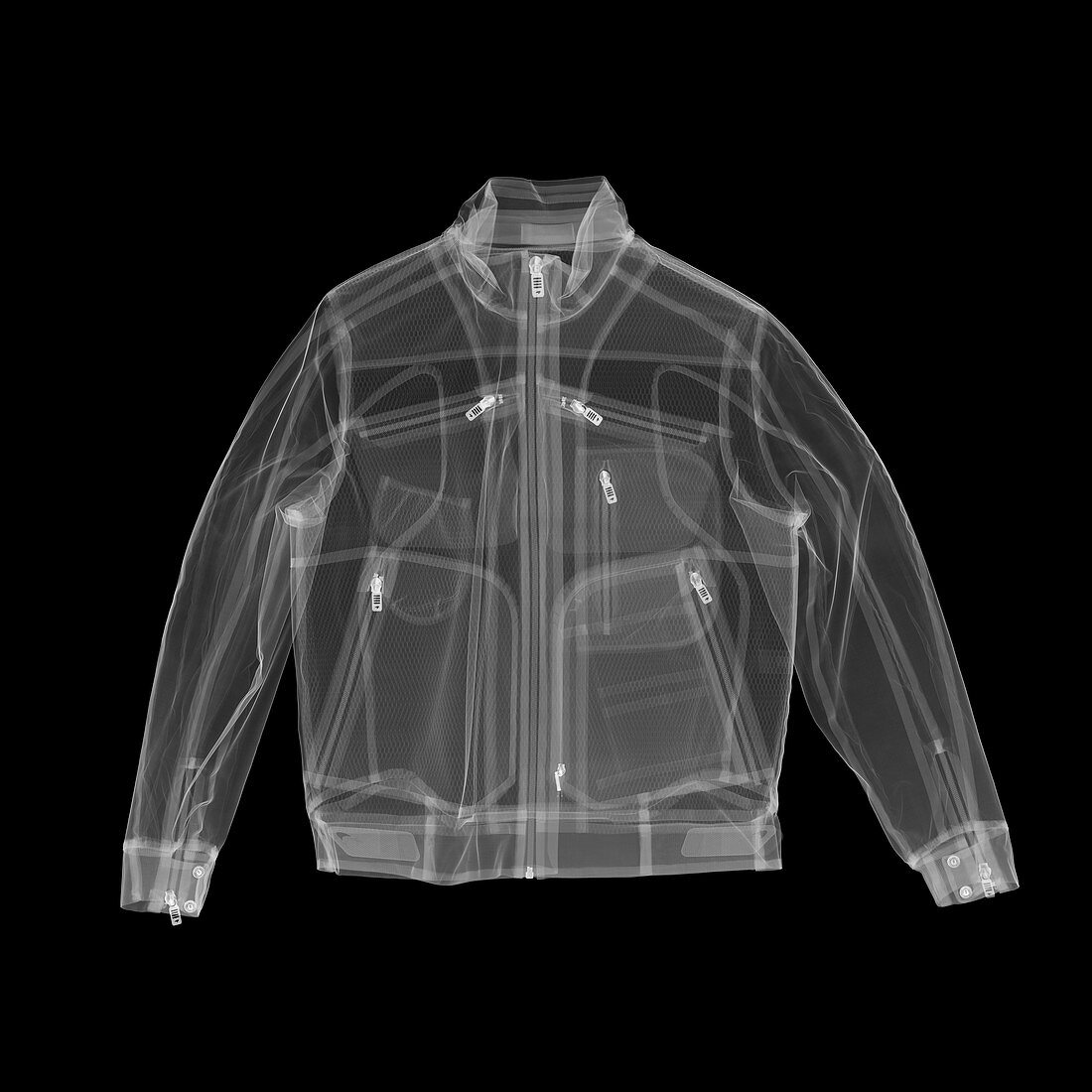 Leather jacket, X-ray
