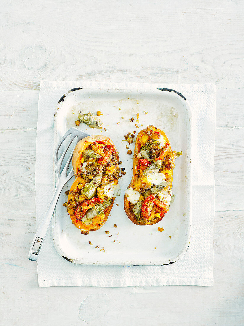 Stuffed squash