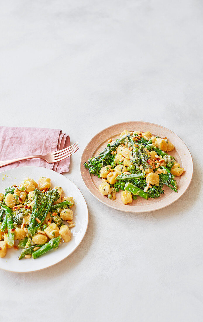 Gnocchi mit cremigem Brokkoli