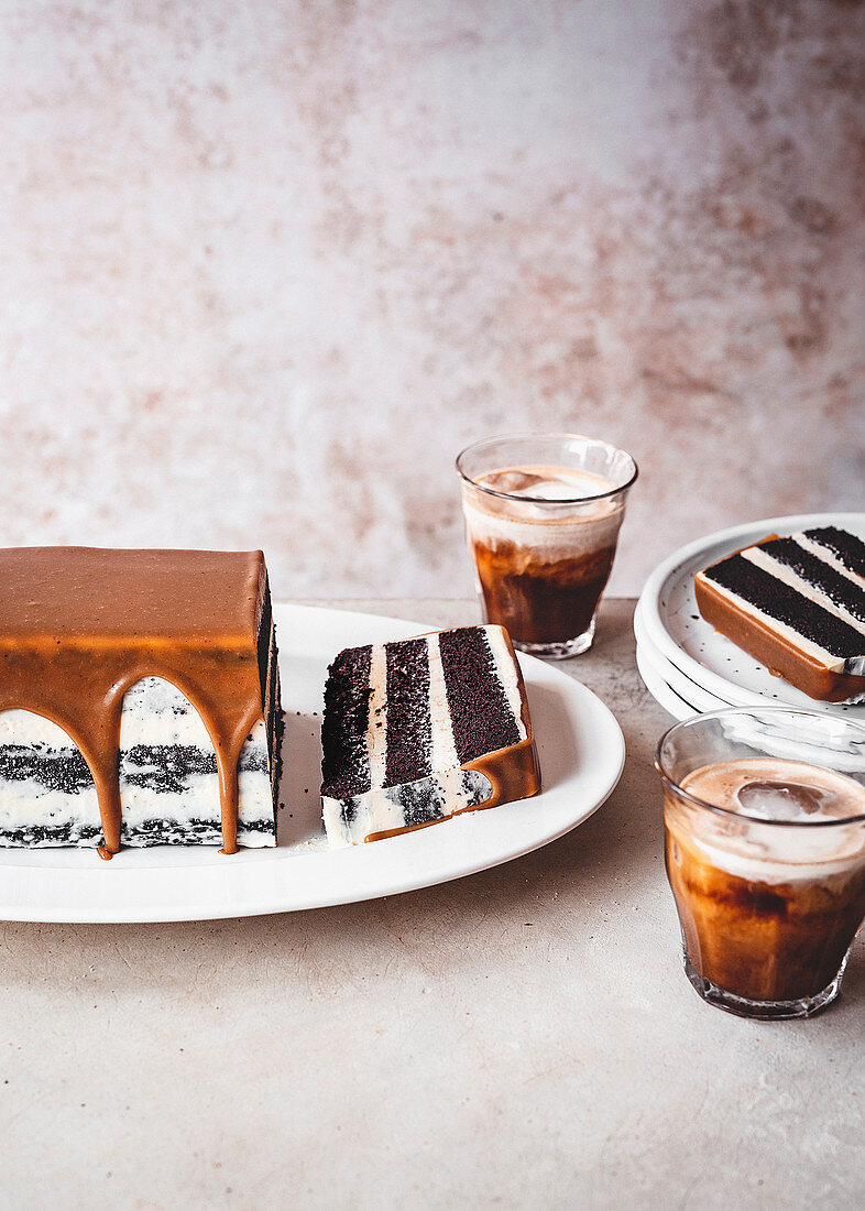 Vietnamese coffee cake