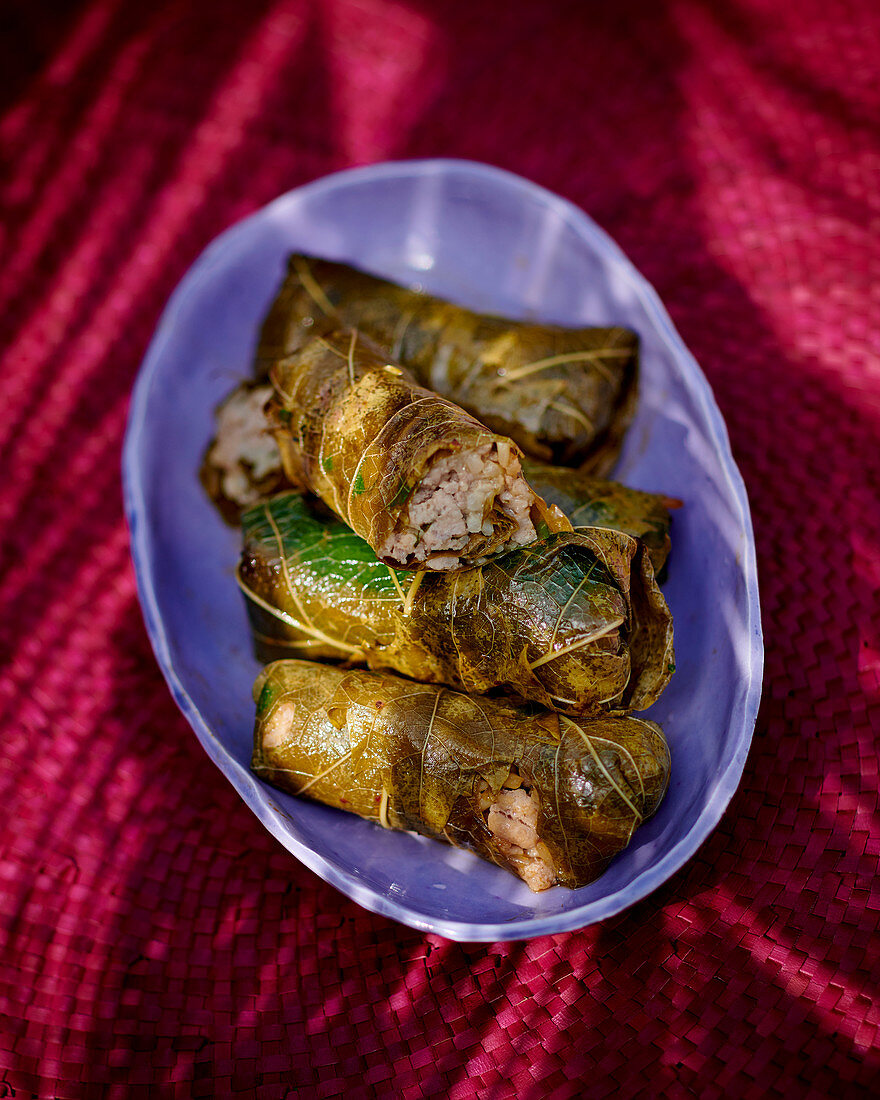 Stuffed vine leaves