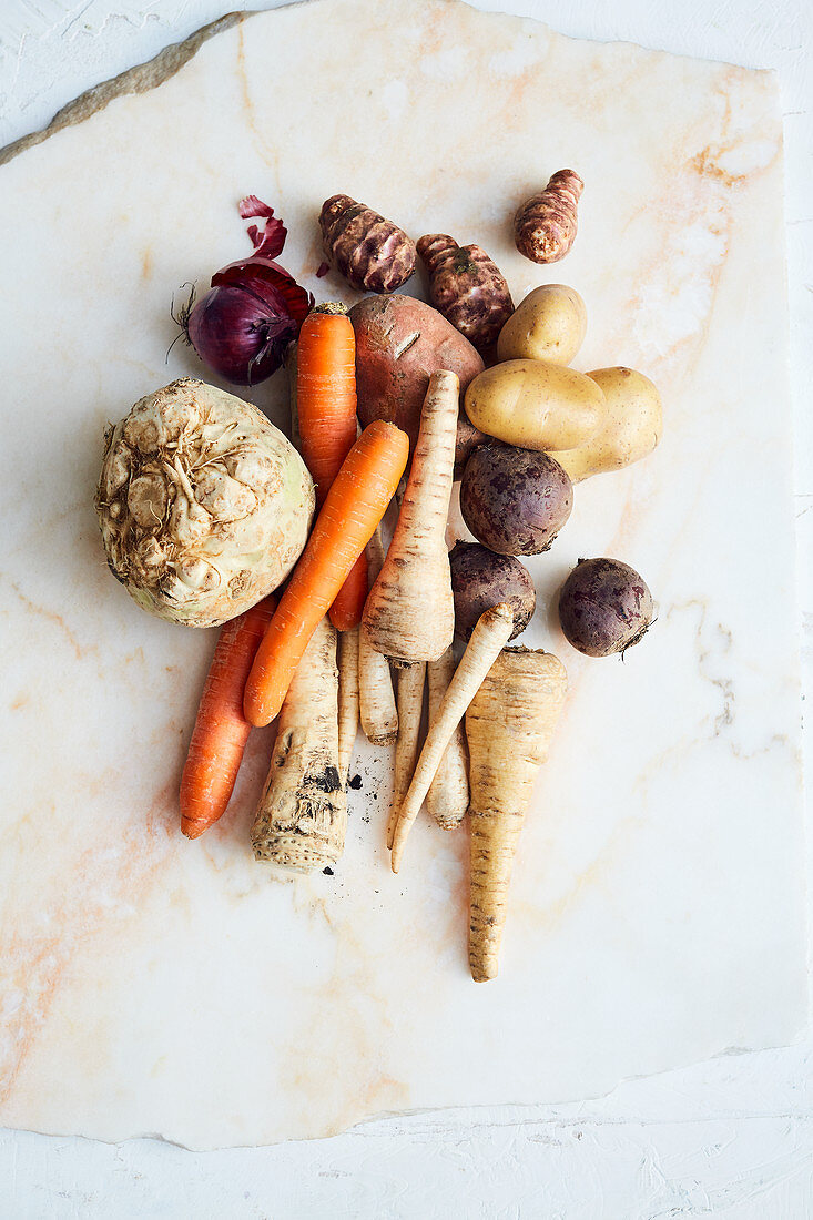 Root vegetables and tubers