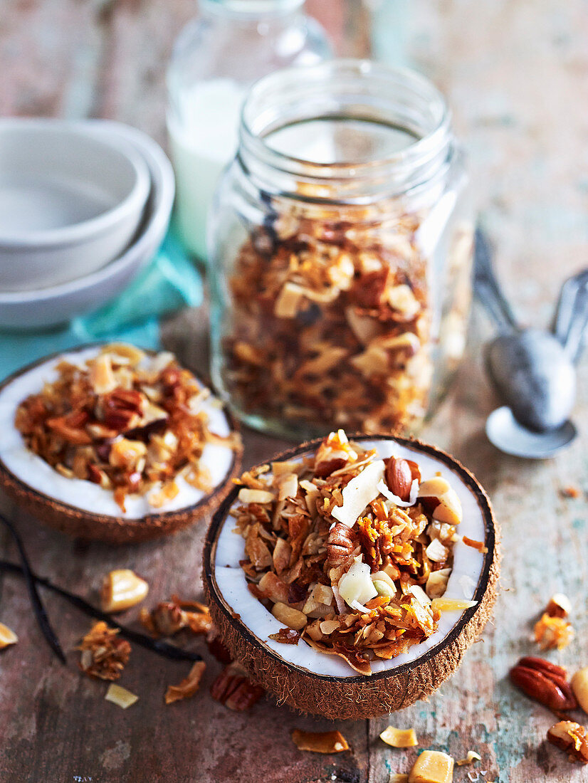 Grain Free Coconut Granola