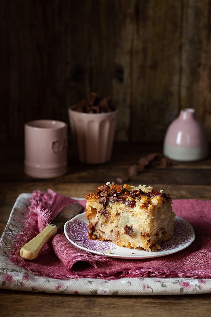 Birnen-Schokoladen-Kuchen