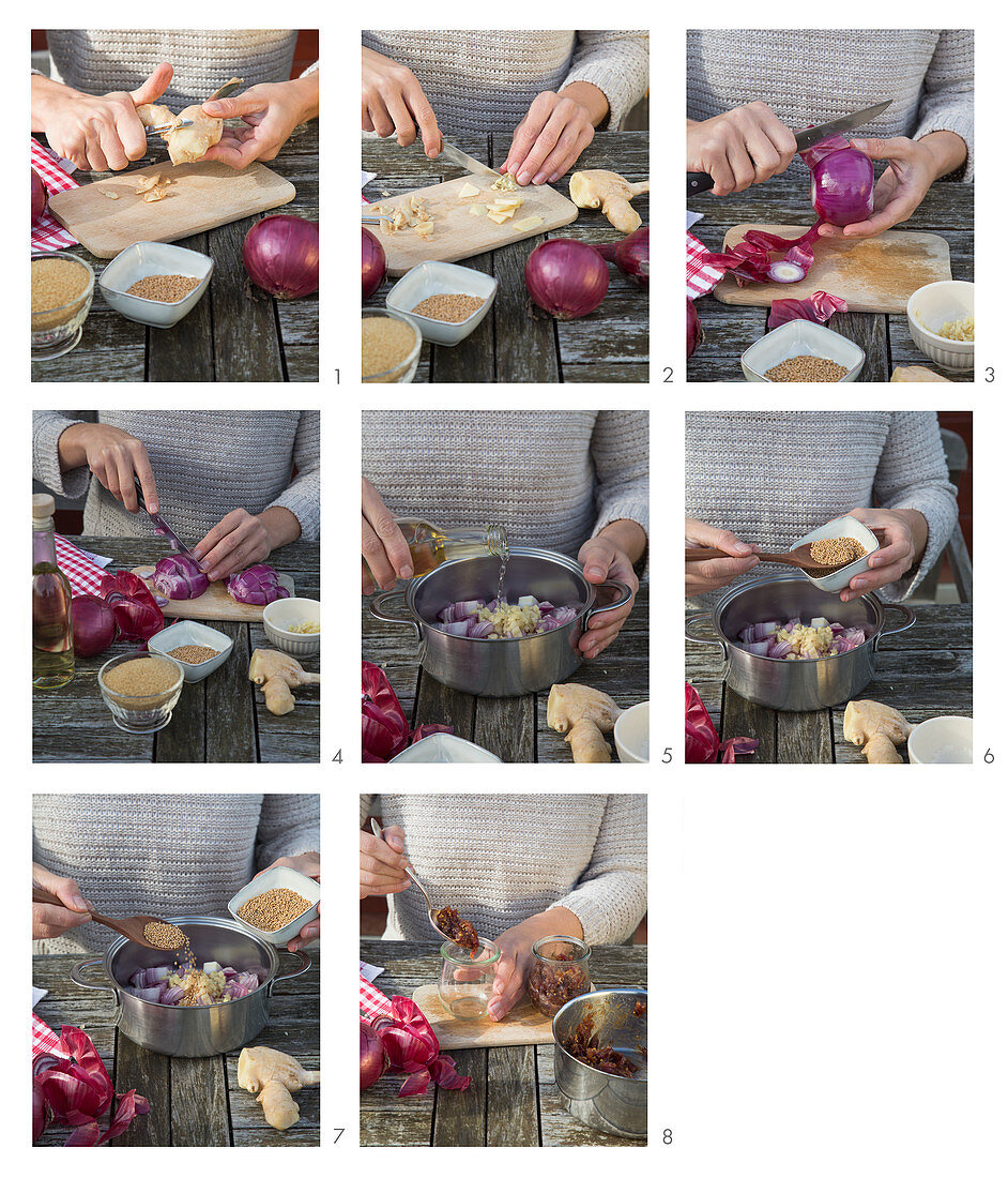 How to prepare onion chutney