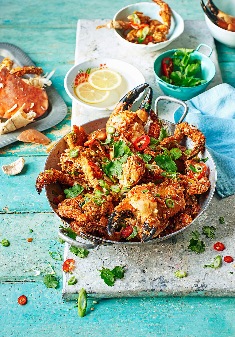 Singapore chilli crab