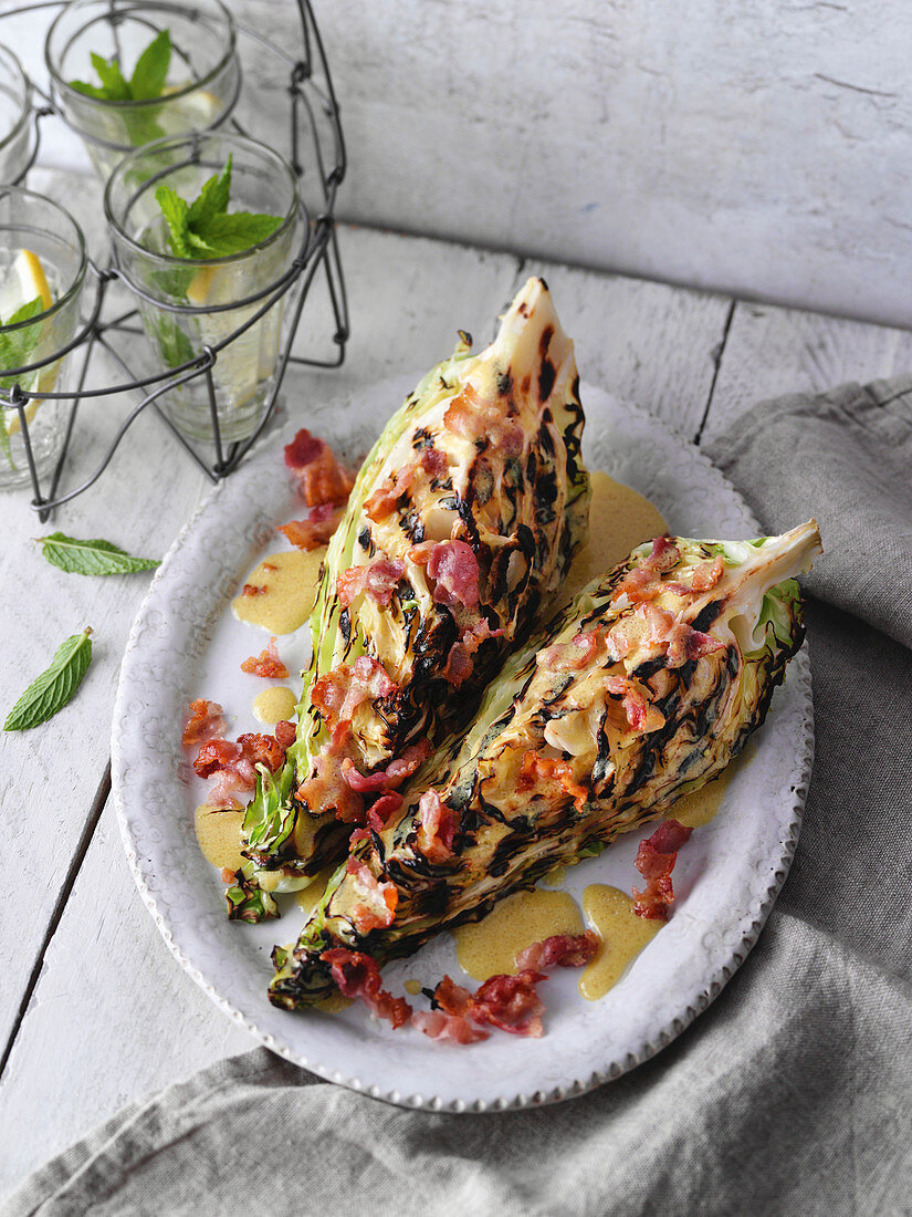Grilled pointed cabbage from North Rhine-Westphalia