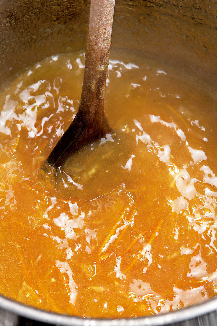 Orangenmarmelade einkochen