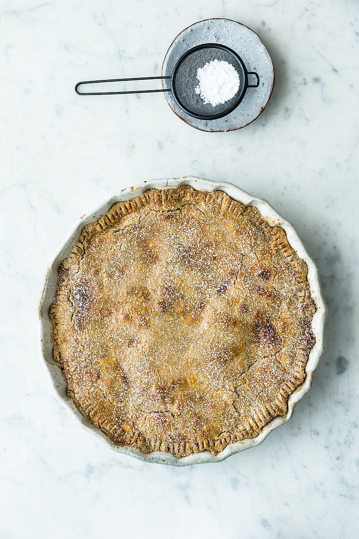 Gluten-free spinach pie