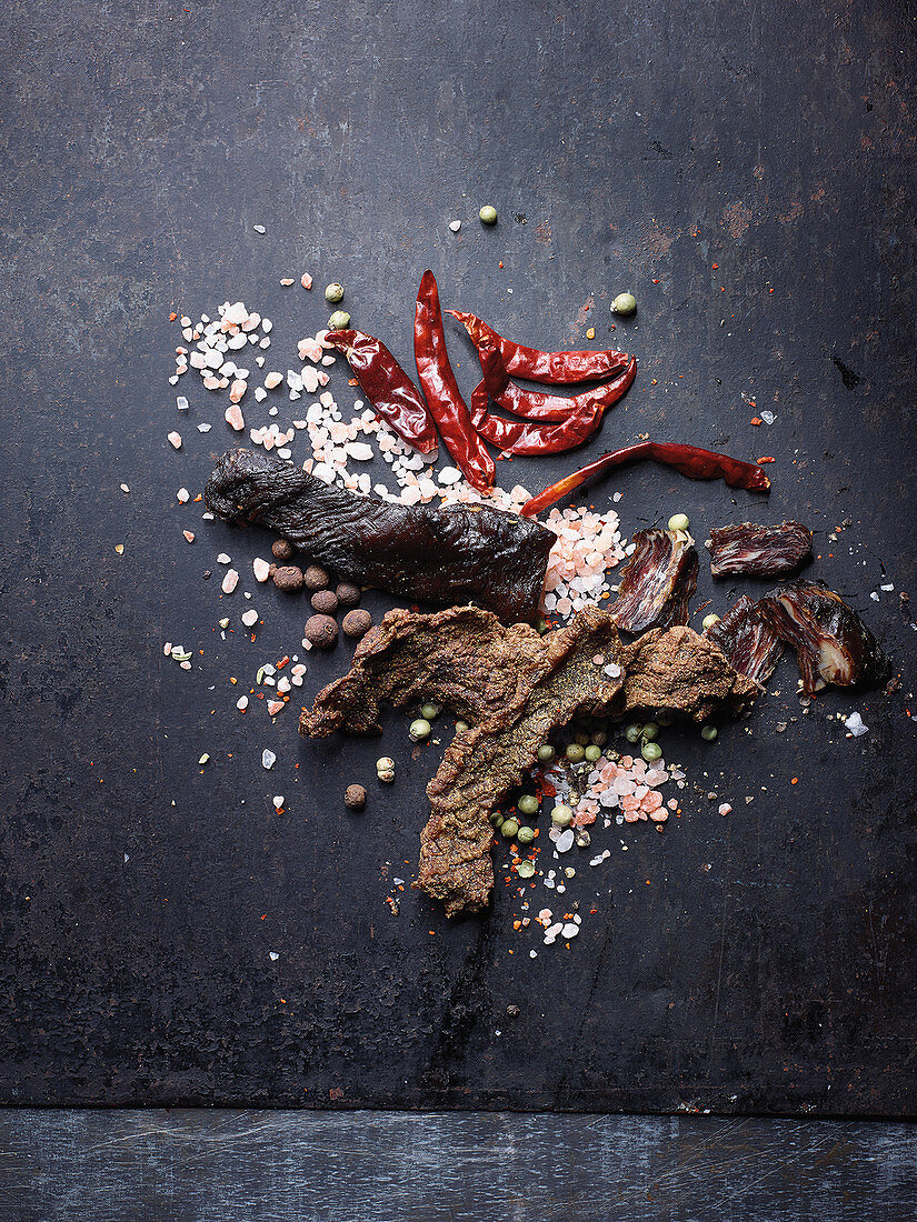 Beef Jerky - Trockenfleisch mit Gewürzen