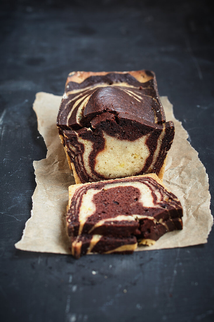 Zebrakuchen (vegan)