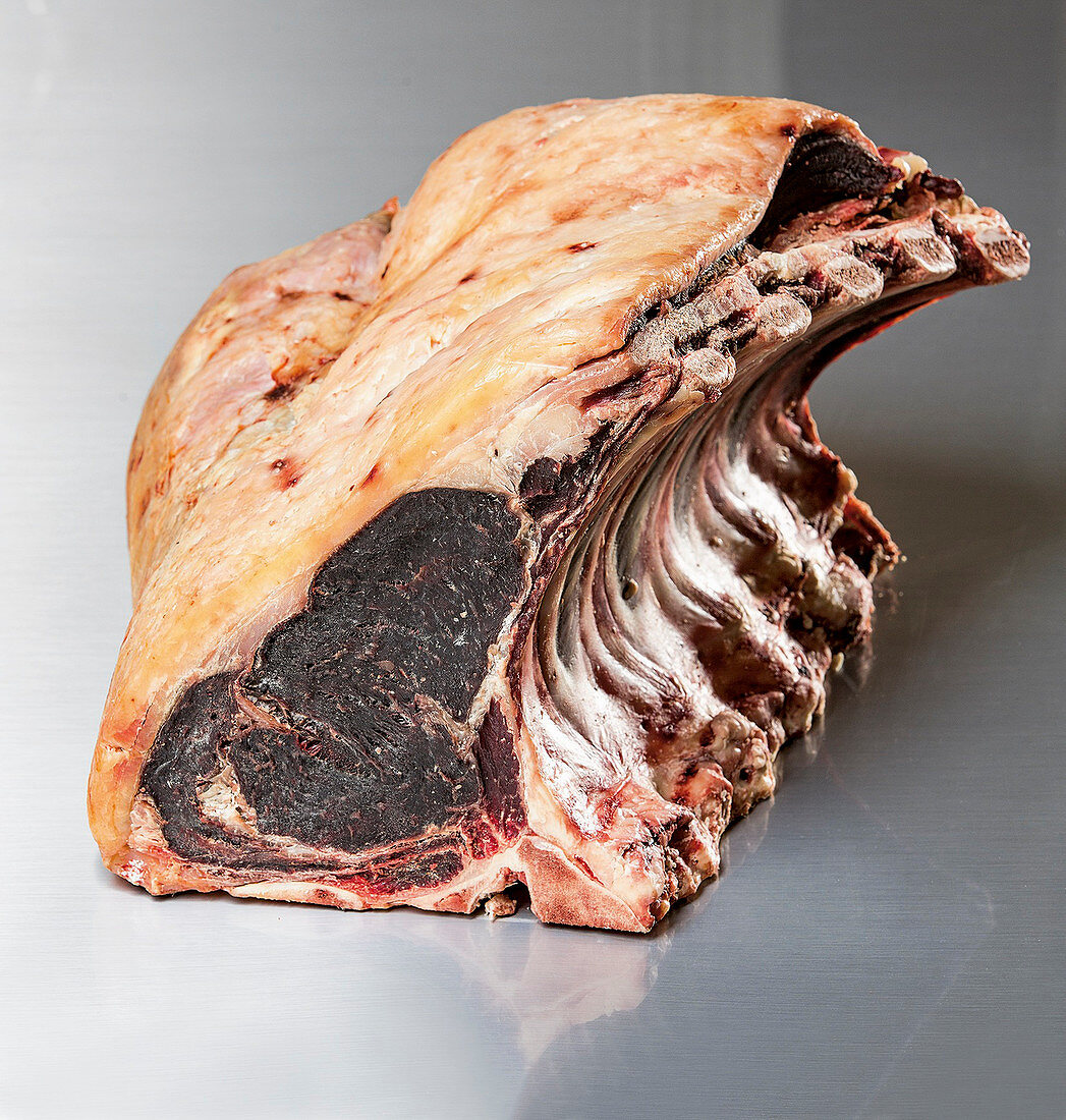 Côte de Boeuf being matured – after 35 days