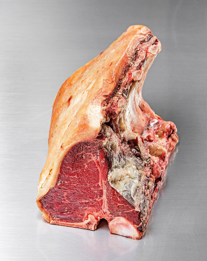 Fleischreifung T-Bone-Steak - nach 6 Tagen