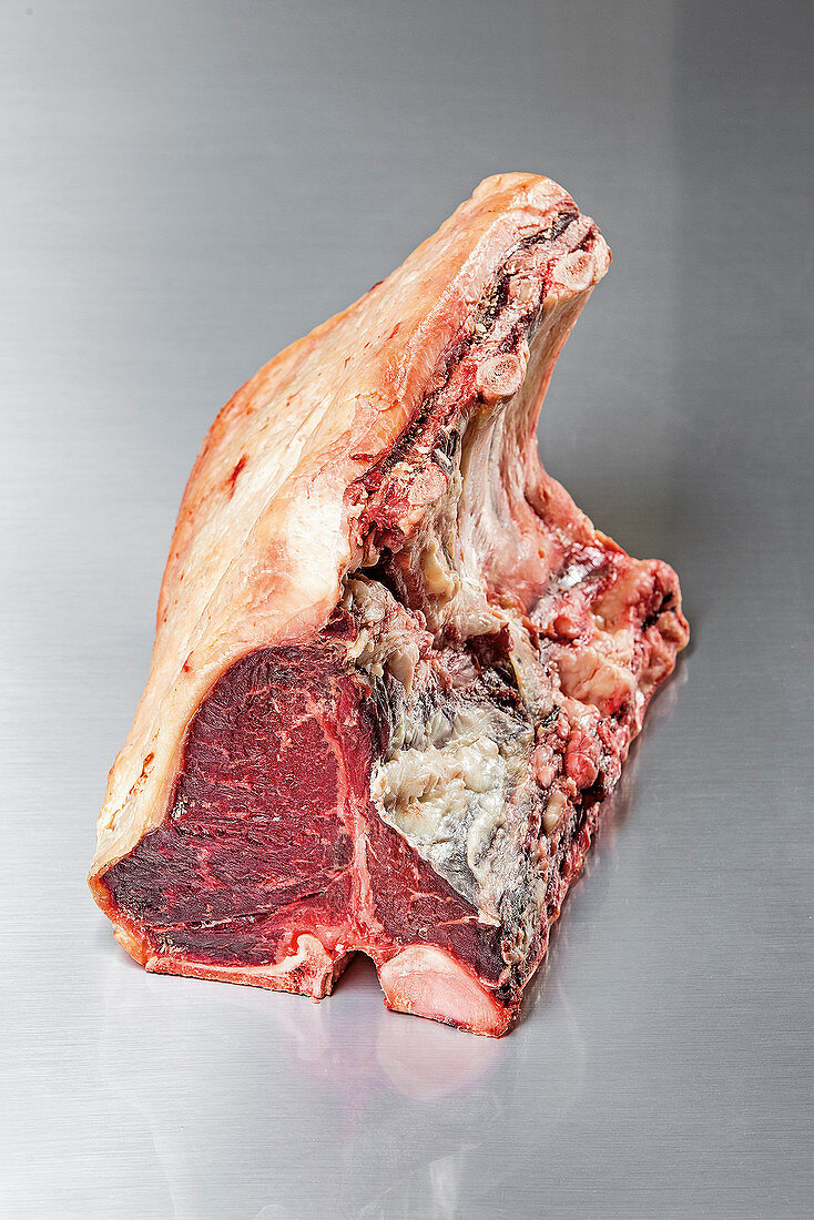 Fleischreifung T-Bone-Steak - nach 10 Tagen