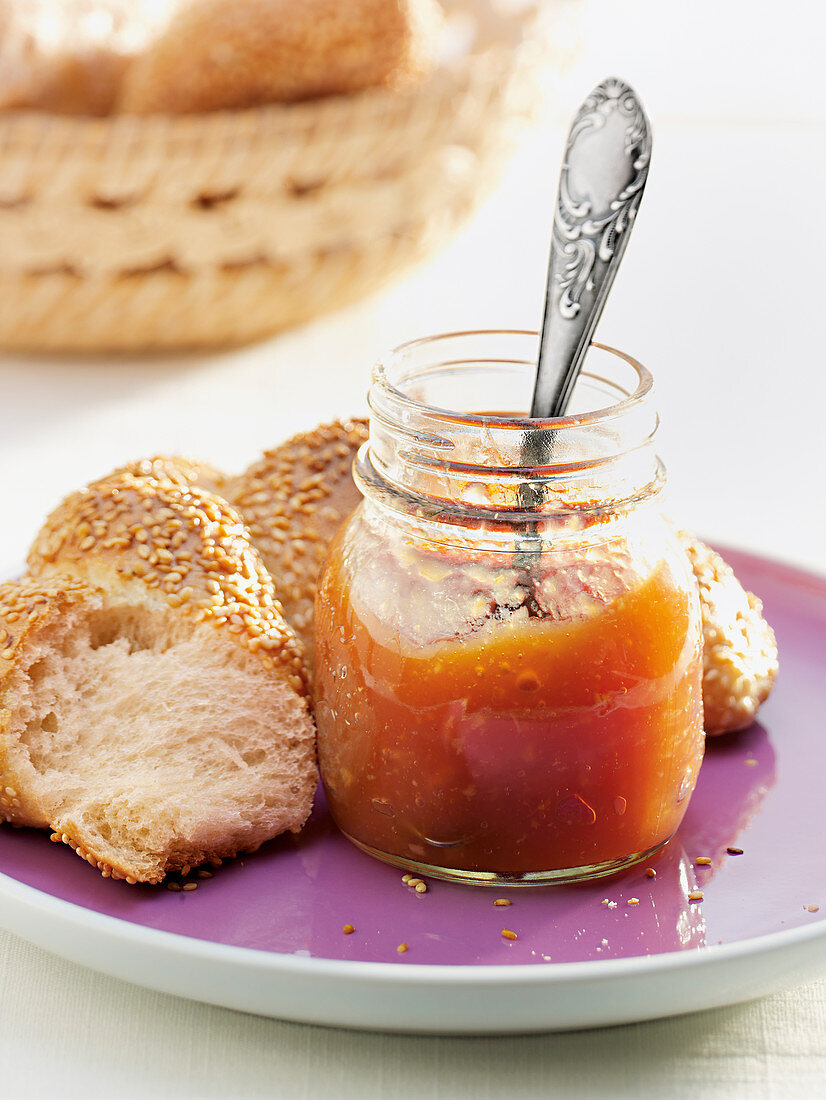 Campari blood orange jam