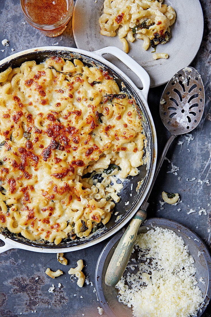 Mac and Cheese mit Bier