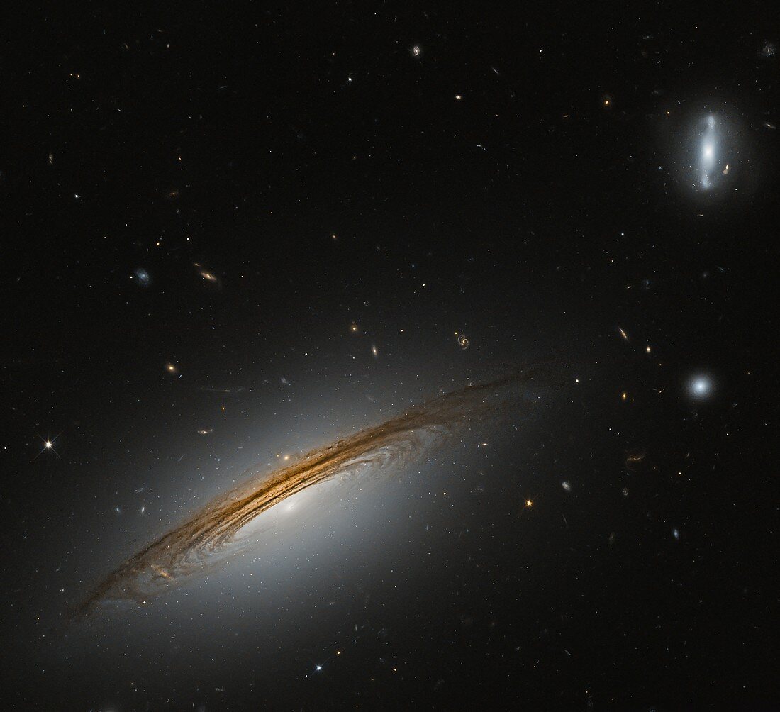 UGC 12591 galaxy, Hubble Space Telescope image