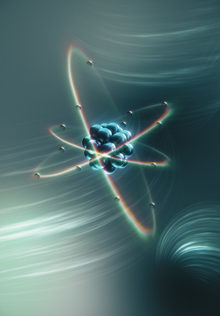 Phosphorous atom, illustration