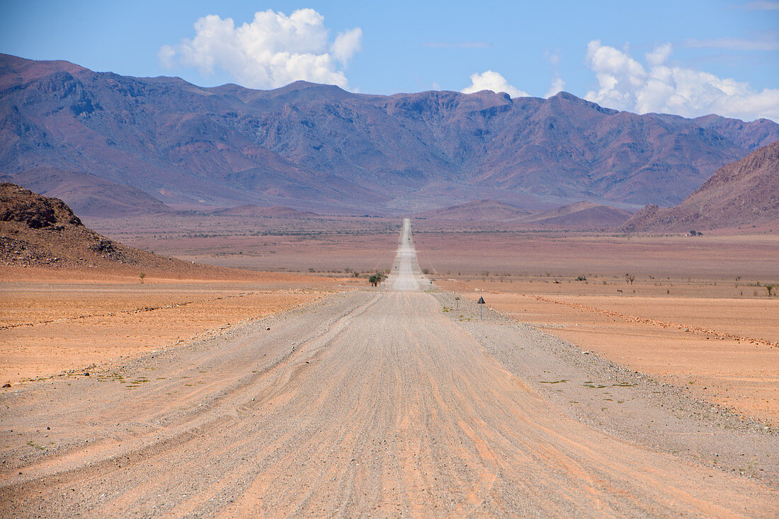 Road through desert, Namibia