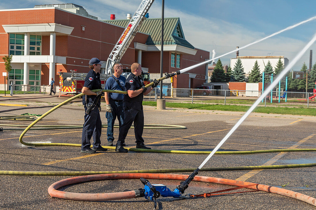 Firefighter training