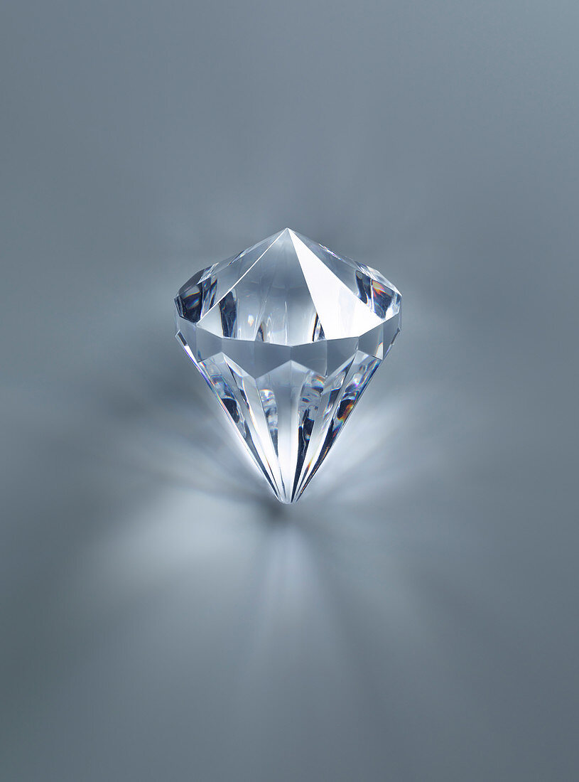 Close up of diamond