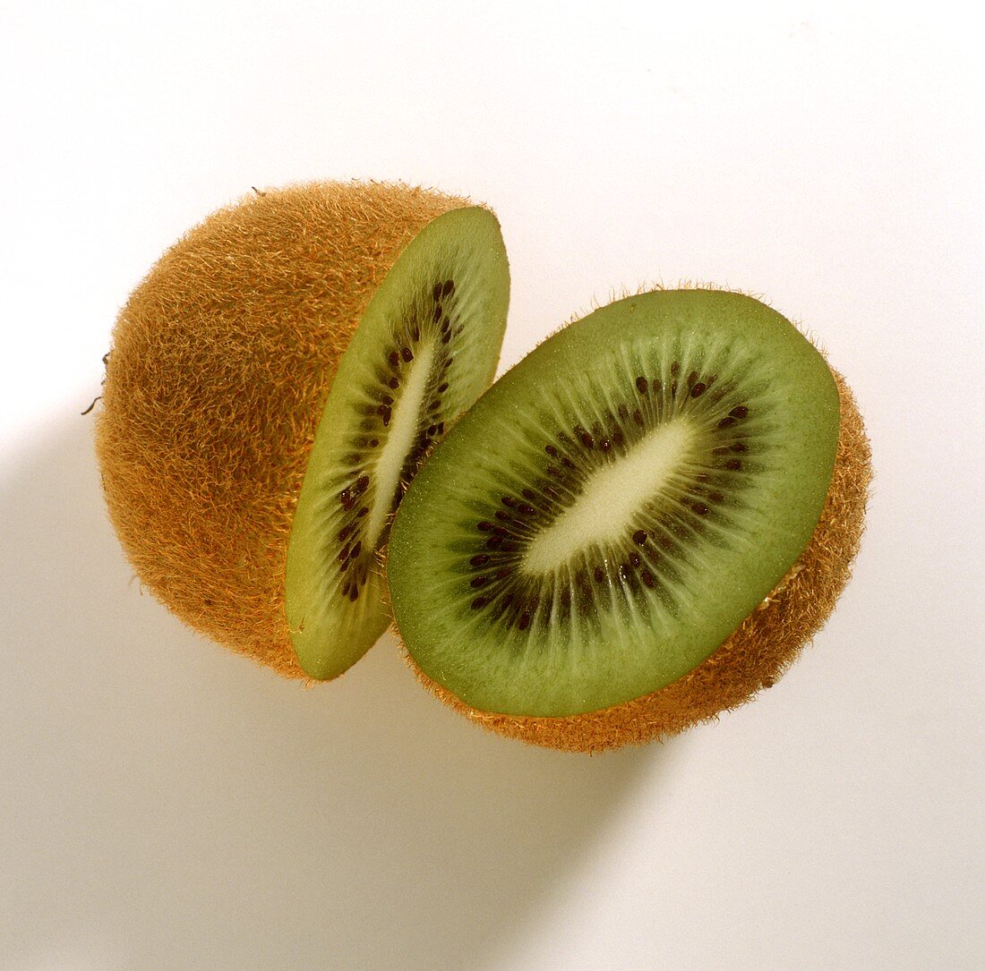 A Kiwi; Sliced in Half