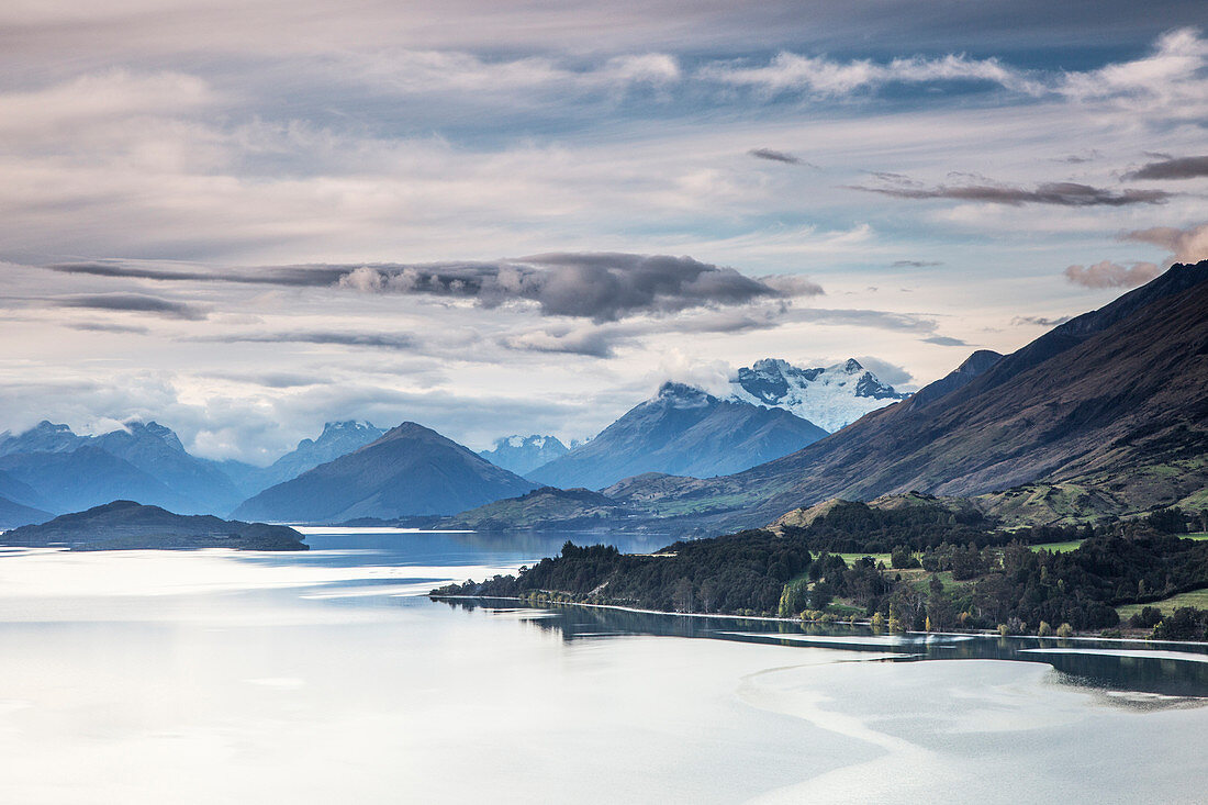 Lake and mountains, Glenorchy, New Zealand