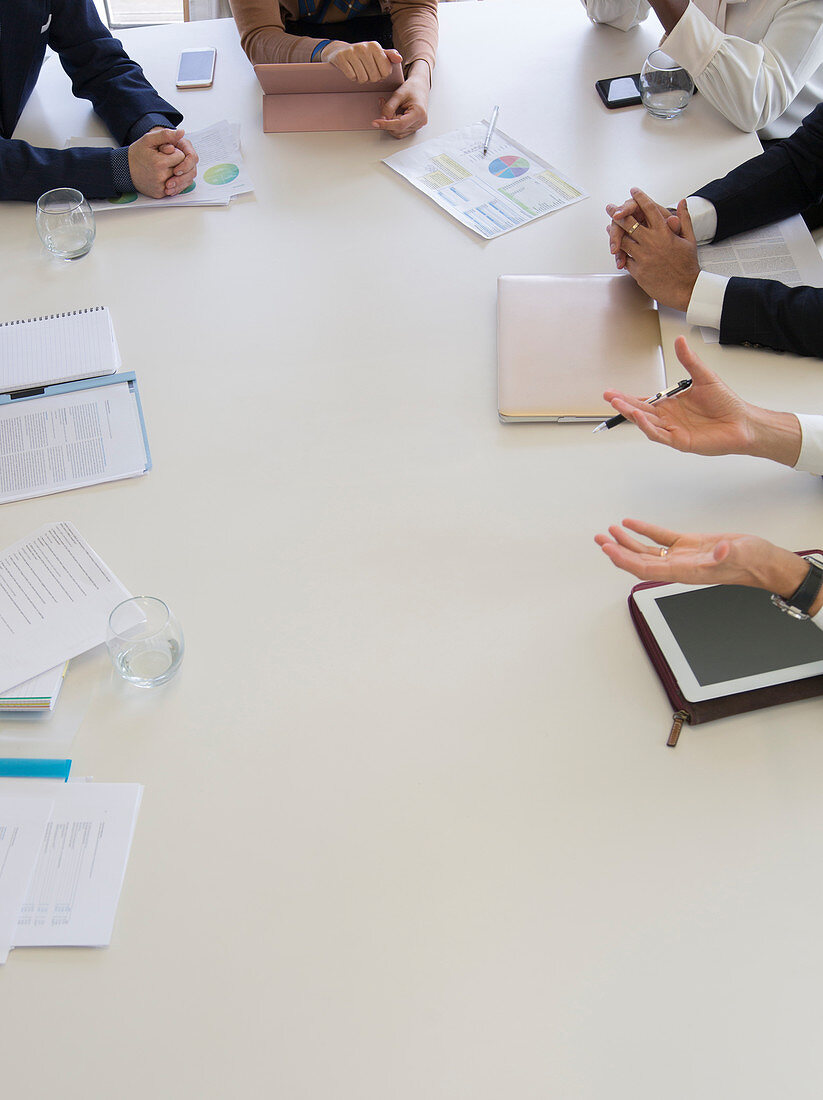 Business people in conference room meeting