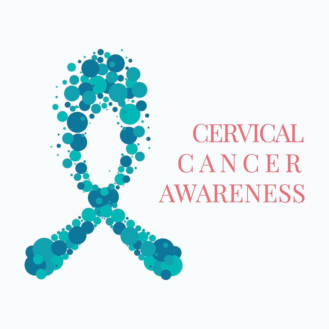 Cervical cancer, conceptual illustration