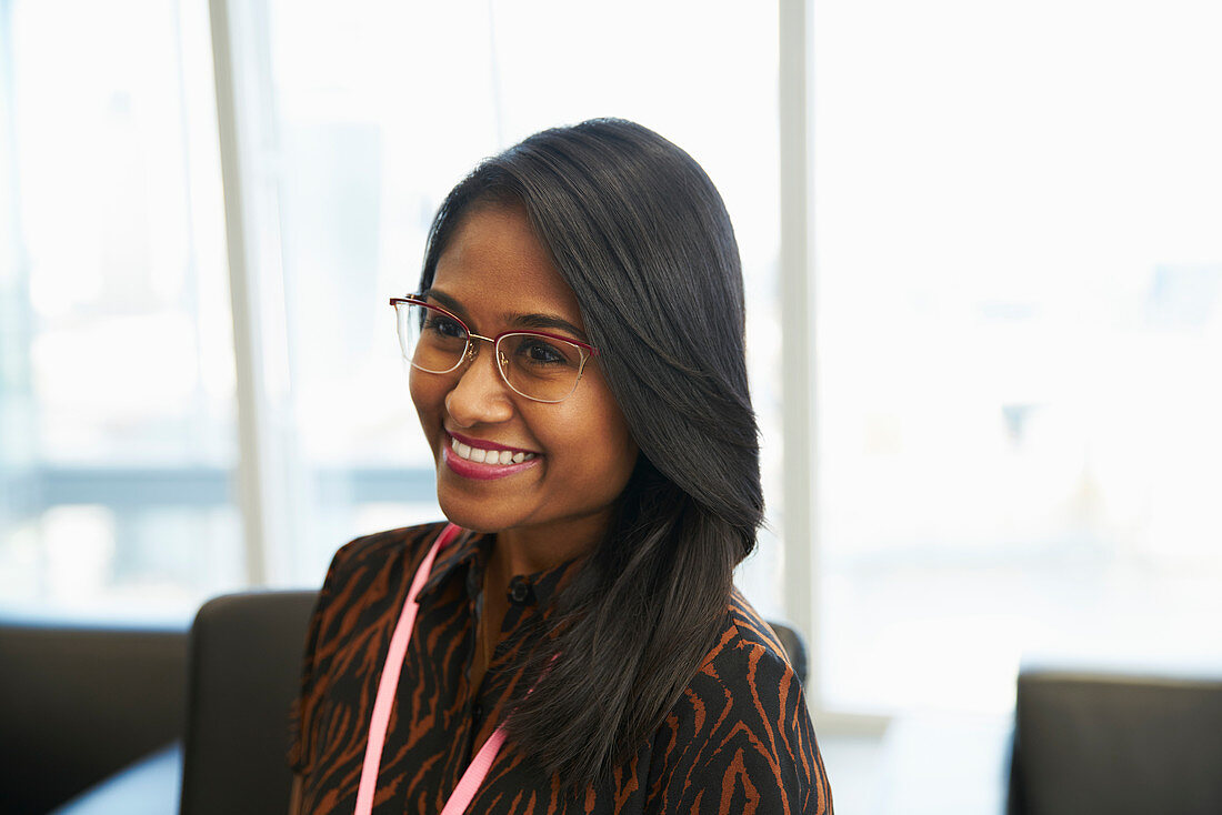 Businesswoman in office