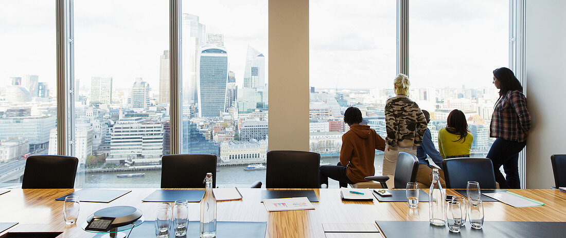 Business people, London, UK