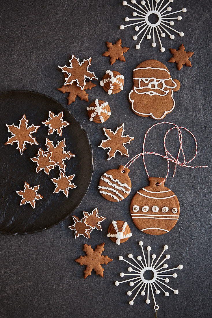Decorated gingerbread