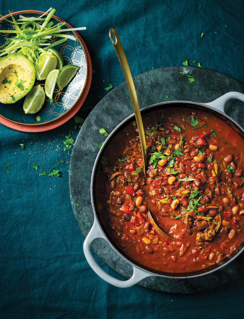 Mexican chilli bean stew