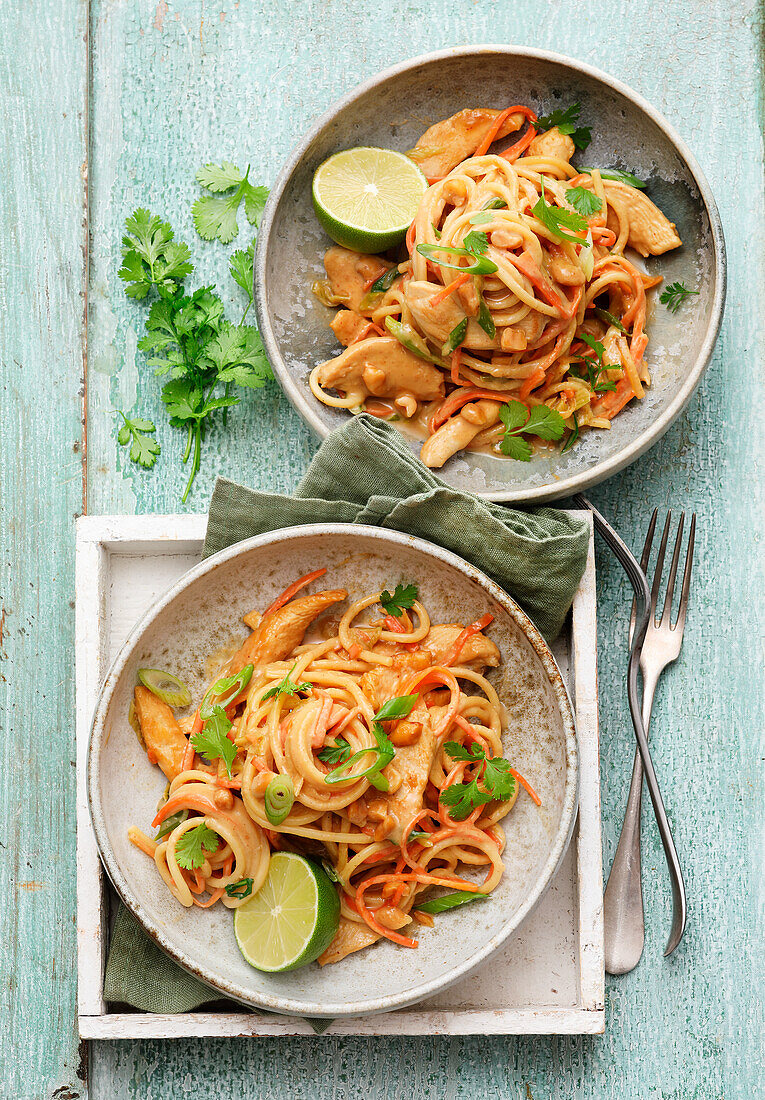 Asian Chicken noodles