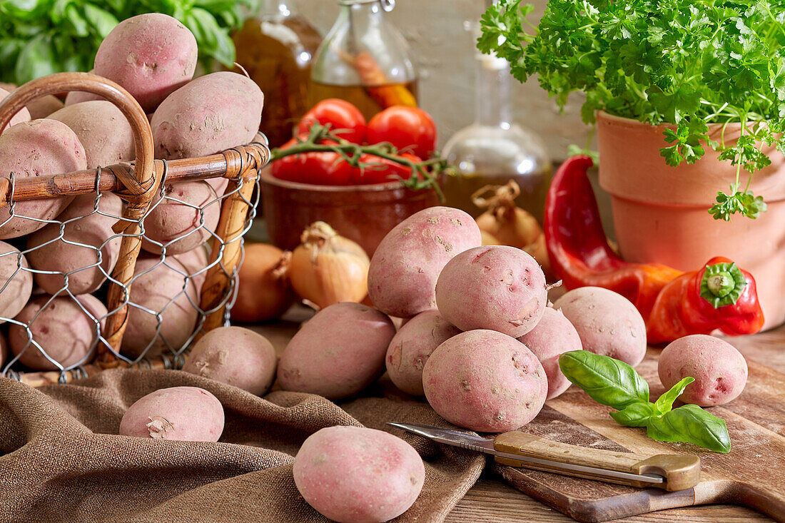 'Caledonian Rose' potatoes